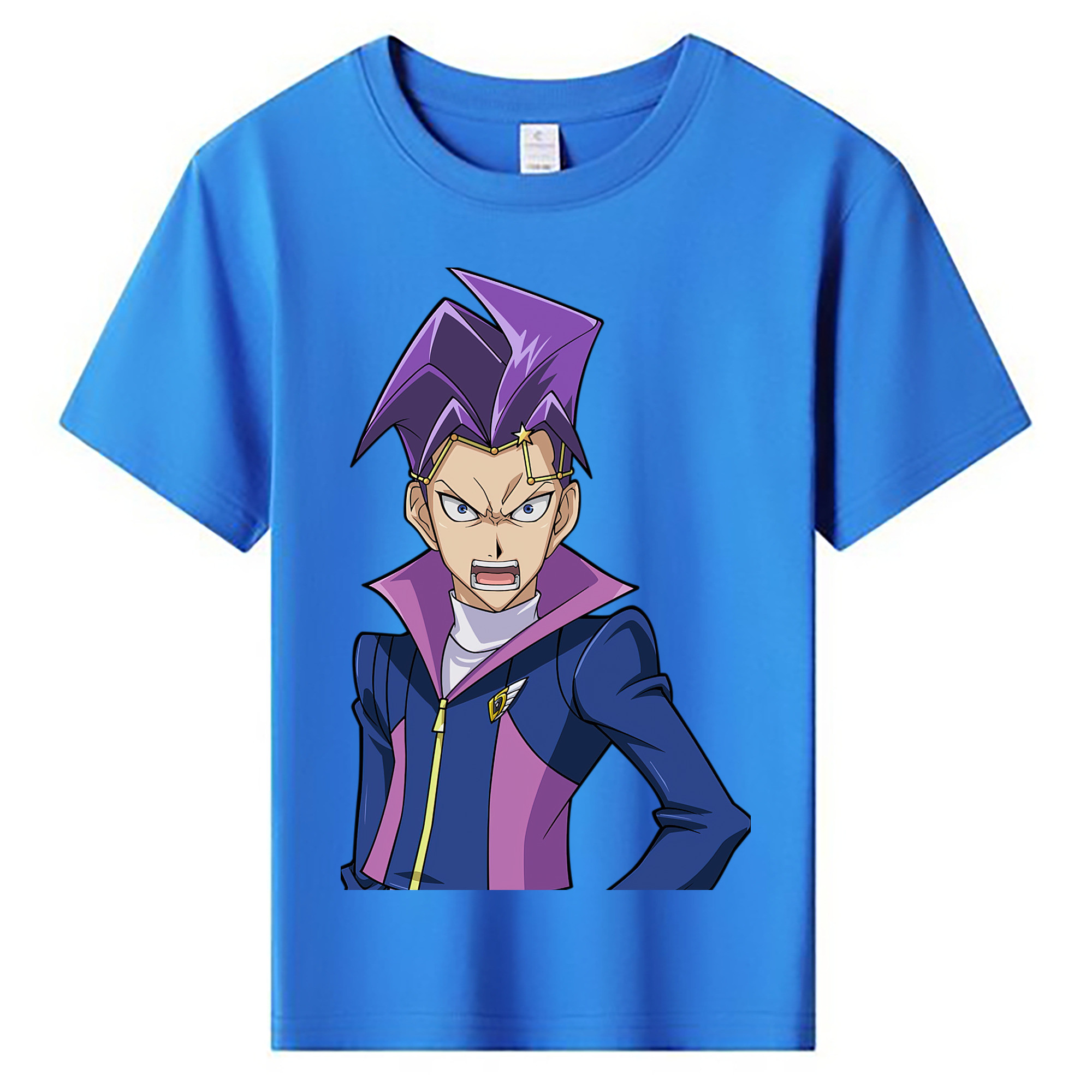 （画像用） 遊☆戯☆王 Yu-Gi-Oh! 綿100％キッズTシャツ（フロントプリント）